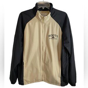 Roots Athletic  73 Beige Block Windbreaker Mens L